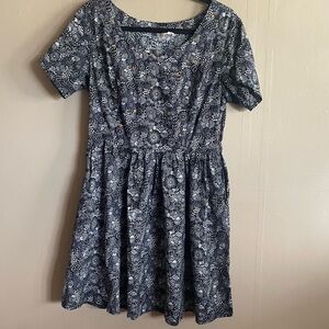 Mata Traders Paper Doll Dress Charcoal/Black - Size L